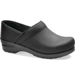 Dansko Professional Oiled Black Ladies Clog