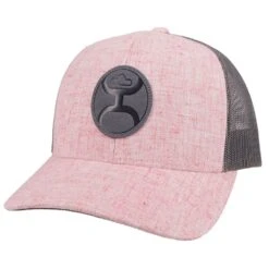 Hooey Blush Pink Youth Trucker Hat