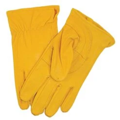 HDX Goatskin Mens Work Glove Tan