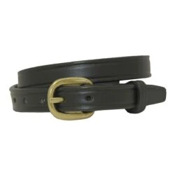 English Bridle Leather .75 Inch Belt