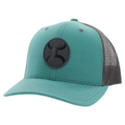 Hooey Blush Teal Trucker Hat