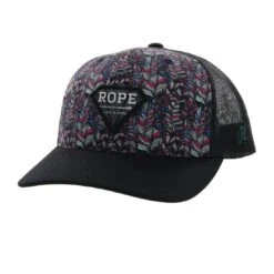 Hooey Rope Like A Girl Trucker Ladies Baseball Cap