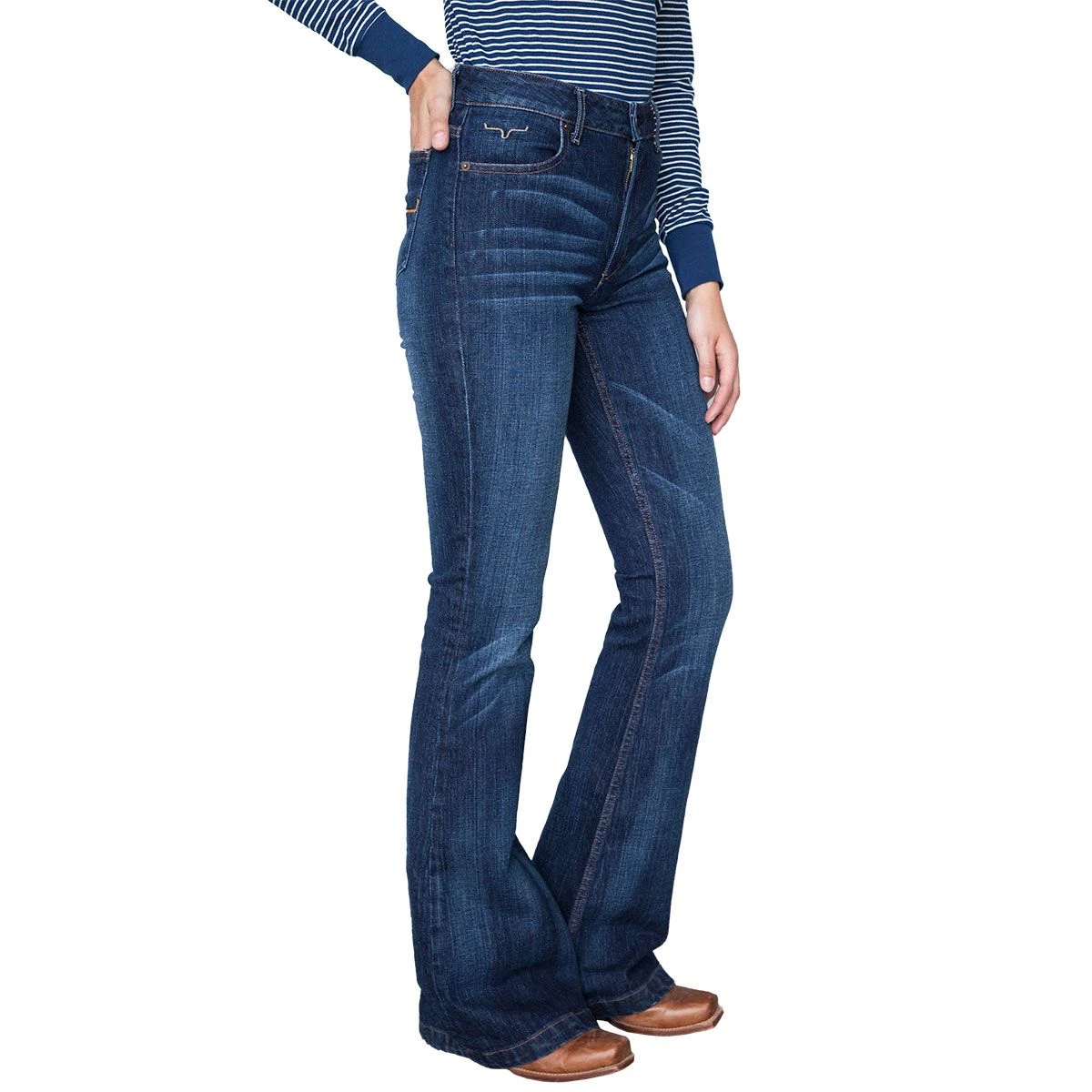 Kimes Ranch Kimes Jennifer Ladies Jeans - Wide Flare 4 Kimes Ranch Kimes Jennifer Ladies Jeans - Wide Flare - Image 2