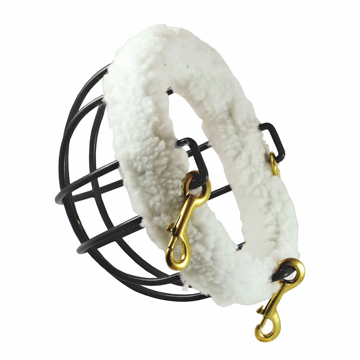 Coated Wire Muzzle With Fleece 3 Coated Wire Muzzle With Fleece