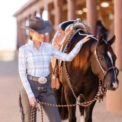 Hobby Horse Glenna Show Blouse -Sports-Equestrian Supplies 3306h c1172 alt3 v3jynstu9if87mcr