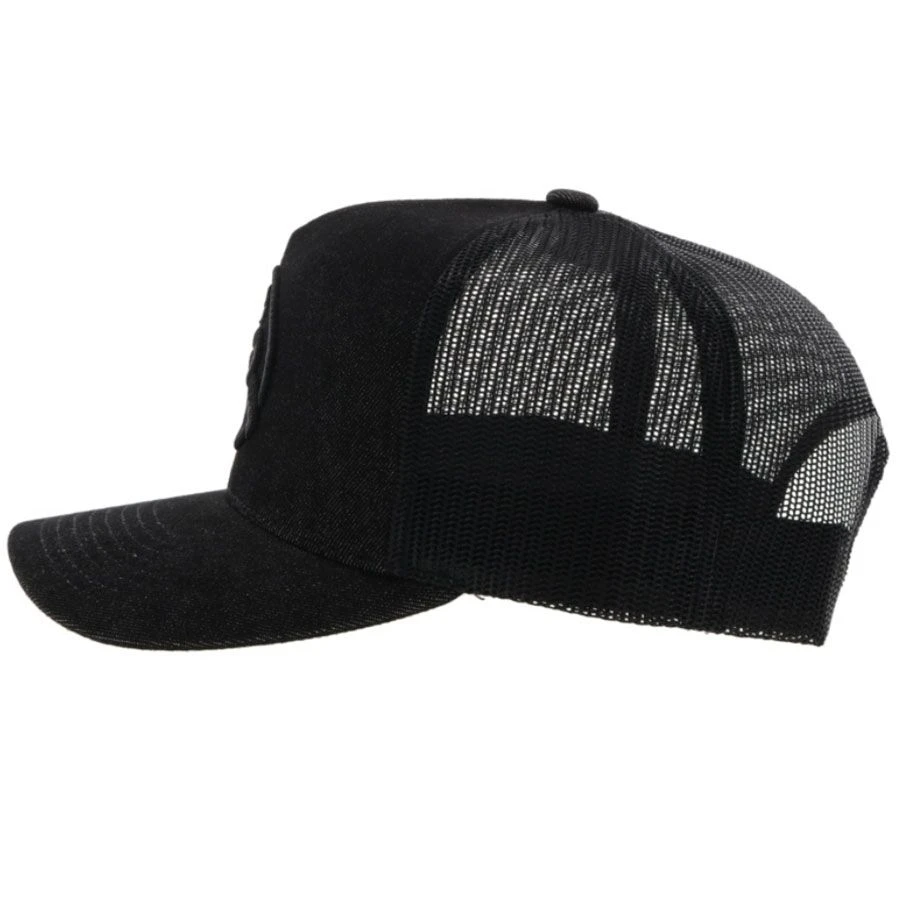 Hooey Strap Roughy Black Youth Hat 4 Hooey Strap Roughy Black Youth Hat - Image 2