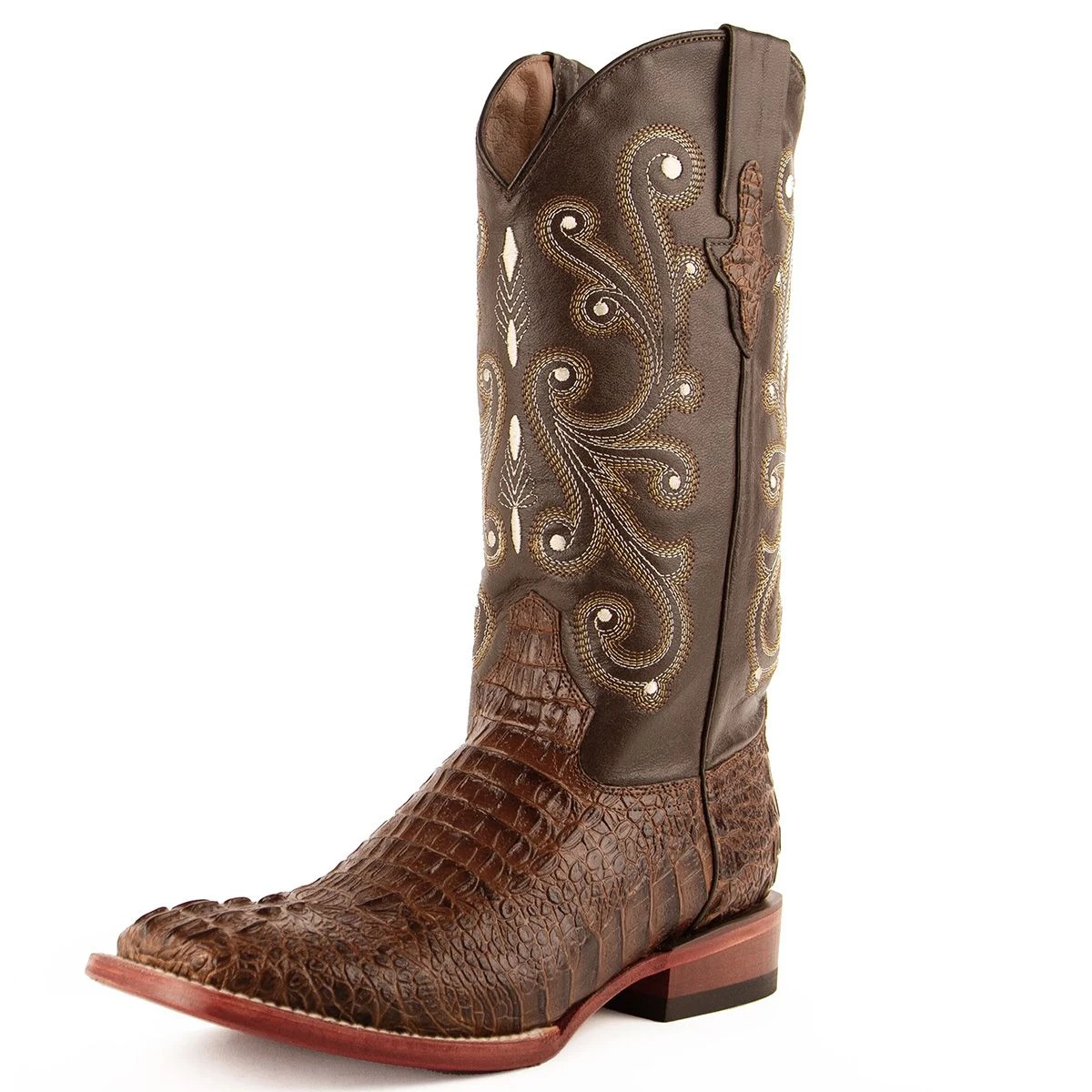 Ferrini Stampede Mens Western Boot - Brown 3 Ferrini Stampede Mens Western Boot - Brown