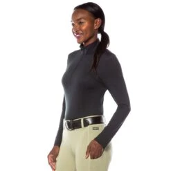 Kerrits Ice Fil Lite Long Sleeve Ladies Quarter Zip -Sports-Equestrian Supplies 40423k c1105 alt2 xmj5z9u3lpyi0bzi