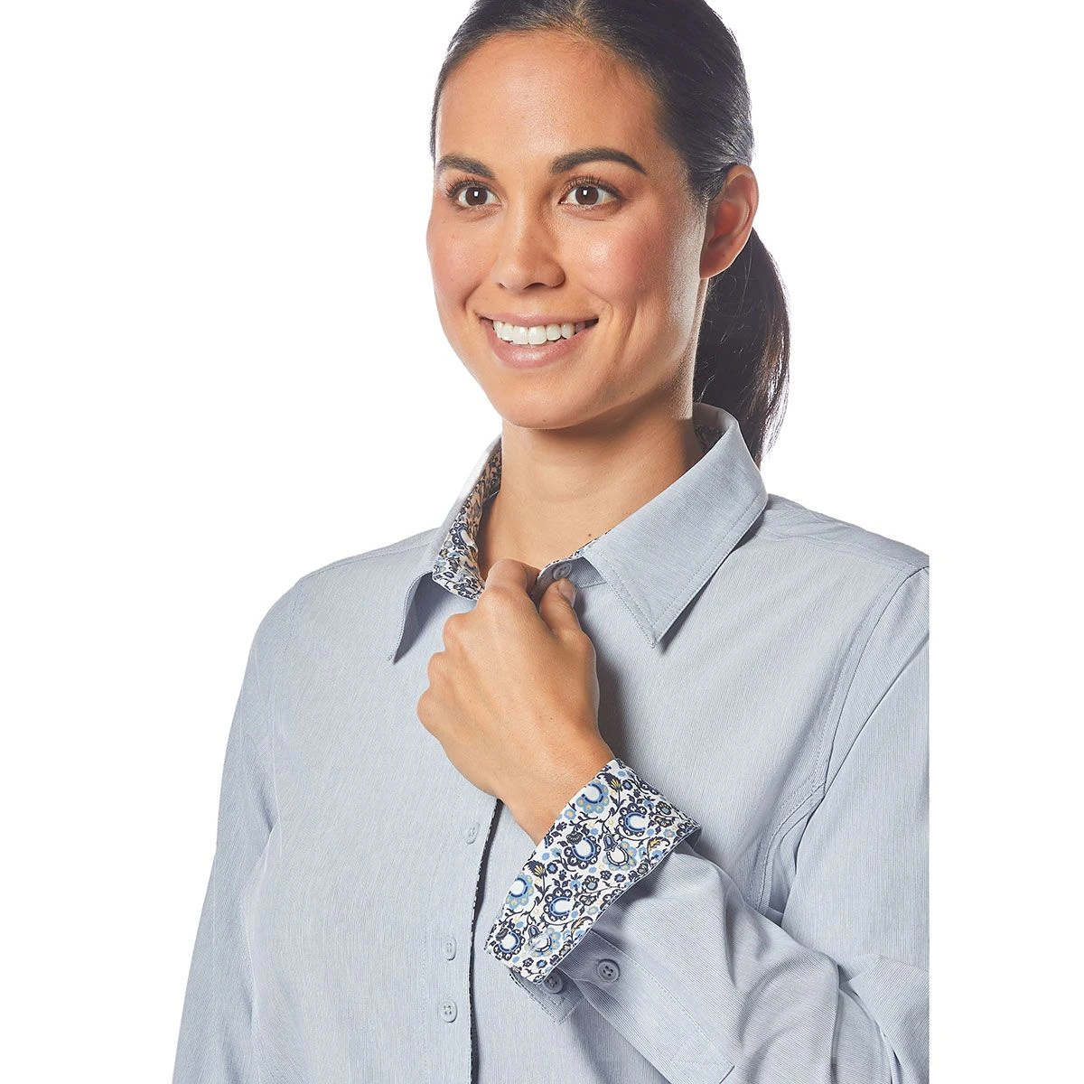 Kerrits Equitate Button Up Ladies Shirt 4 Kerrits Equitate Button Up Ladies Shirt - Image 2