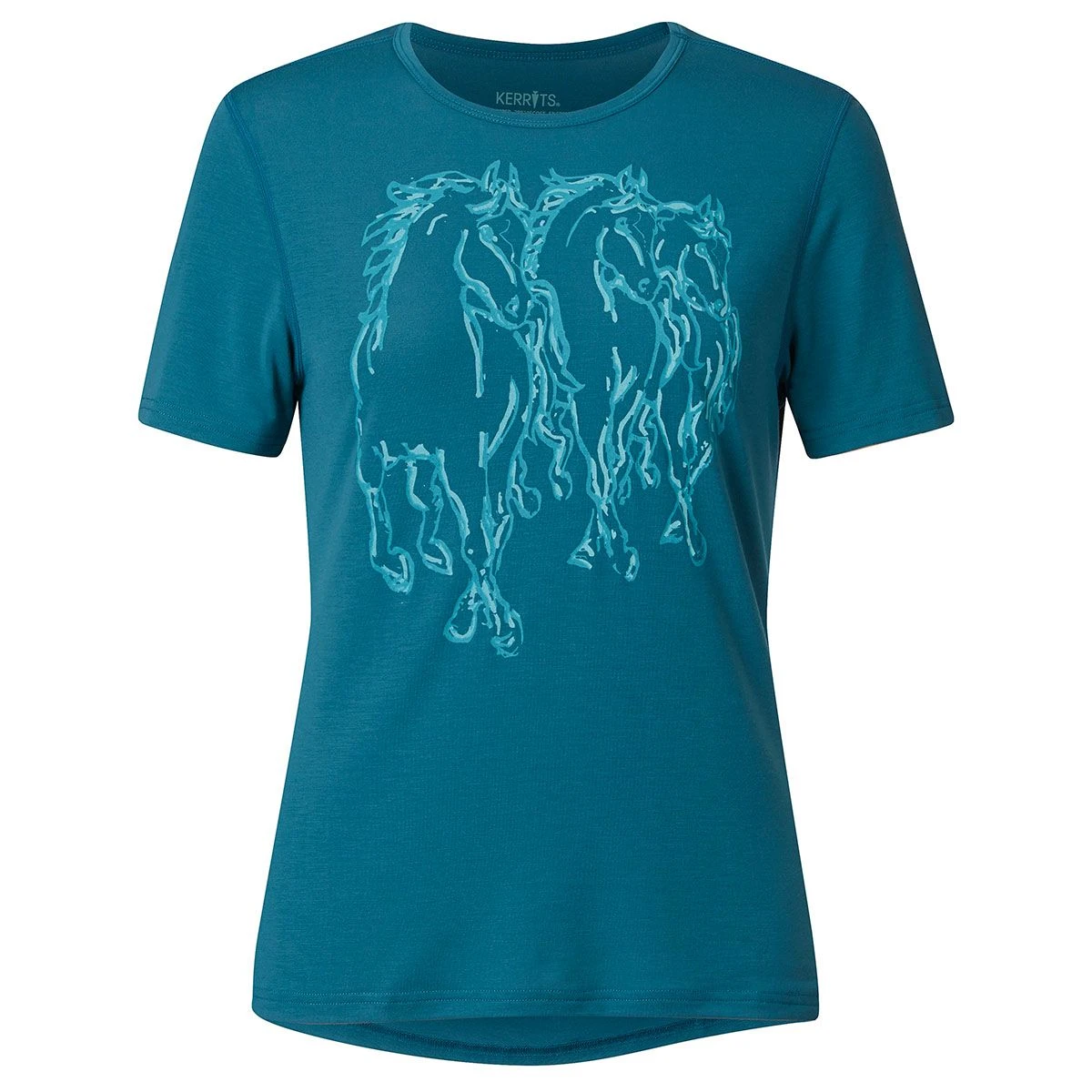 Kerrits Dancing Horses Ladies Tee 4 Kerrits Dancing Horses Ladies Tee - Image 2