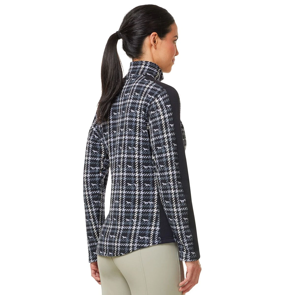 Kerrits Muzzle Nuzzle Half Zip Ladies Fleece Sweatshirt 5 Kerrits Muzzle Nuzzle Half Zip Ladies Fleece Sweatshirt - Image 3