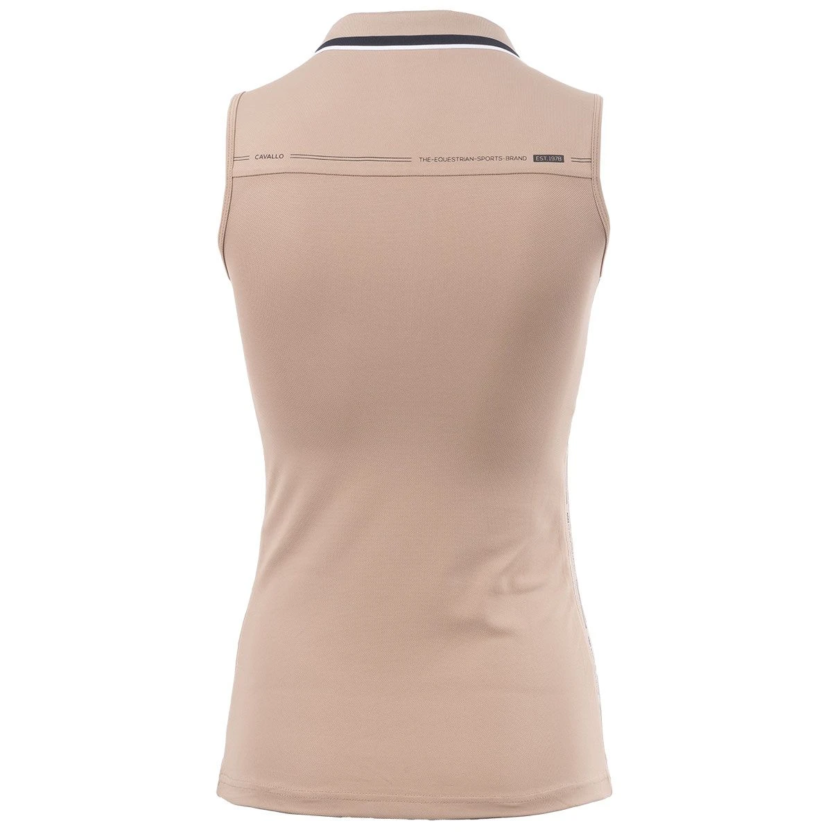 Cavallo Fleur Sleeveless Ladies Polo 5 Cavallo Fleur Sleeveless Ladies Polo - Image 3