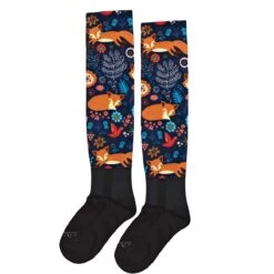 Ovation Zocks PerformerZ Child OTC Boot Sock - Playful Fox