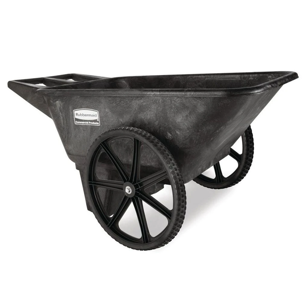 Rubbermaid Big Wheel Farm Cart 7.5 Cubic Feet 4 Rubbermaid Big Wheel Farm Cart 7.5 Cubic Feet - Image 2