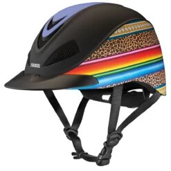 Troxel Dynasty Helmet - Leopard Serape Aztec