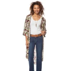 EQL Aerial Horse Printed Ladies Duster