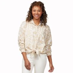 EQL Soft Touch Button Up Ladies Shirt