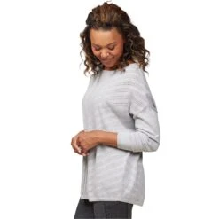 EQL Chevron Pointelle Ladies Sweater -Sports-Equestrian Supplies 71025 23 c1125 alt2 it29rty2fyxmui5r