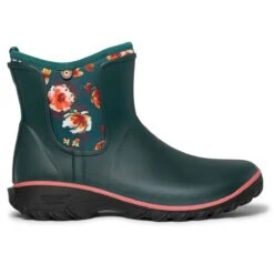 Bogs Sauvie Slip On Ladies Ankle Muck Boot - Painterly