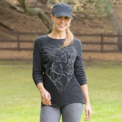 EQL Windy Horse Long Sleeve Ladies Shirt