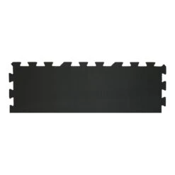 Tru-Lite Portable Interlocking Stall Mat Edge Piece 1 X 3 Ft