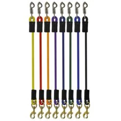 Trailer Tie Bungee With Brass Snap And Panic Snap