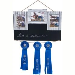 Chalkboard Three Frame Stall Sign