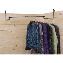 Tough 1 Portable Large Traveling Clothes Bar