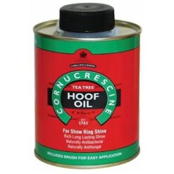 Cornucrescine Tea Tree Hoof Oil With Brush 16.9 Oz
