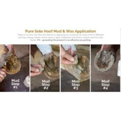 Pure Sole Natural Hoof Mud 16 Oz -Sports-Equestrian Supplies 93639 4 3jno926rau7c43ec