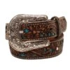Ariat Turquoise Inlay Girls Belt -Sports-Equestrian Supplies a1304027 c1109 lwkooqdt9e9fd6iu