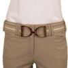 Ellany Bethany Gold Stirrup Elastic Ladies Belt 1 Ellany Bethany Gold Stirrup Elastic Ladies Belt -Sports-Equestrian Supplies bth2gb c1117 adau8gxvyo9hjlzw