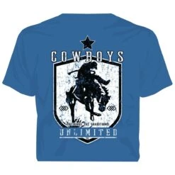Cowboys Unlimted Diamond Bronc Mens Tee