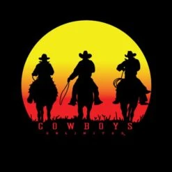 Cowboys Unlimited Sunset Mens Tee