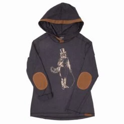 Chestnut Bay Rider Lounge Ladies Hoodie - Artful Dodger