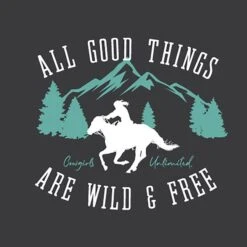 Cowgirls Unlimited All Good Things Ladies Tee