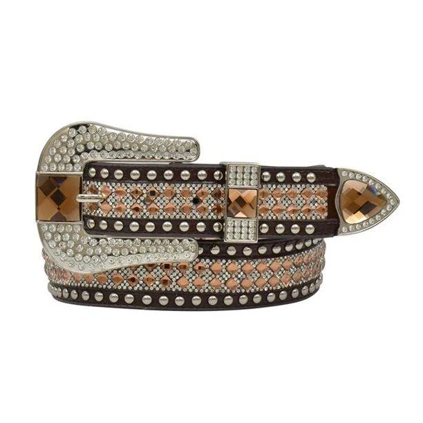 Angel Ranch Gator Topaz Crystal Ladies Belt 6 Angel Ranch Gator Topaz Crystal Ladies Belt - Image 4