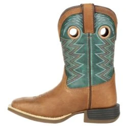 Durango Lil Rebel Pro Little Kids Teal Western Boots -Sports-Equestrian Supplies dbt0224c c1109 alt1 dlb5k55ibgzdmr2u