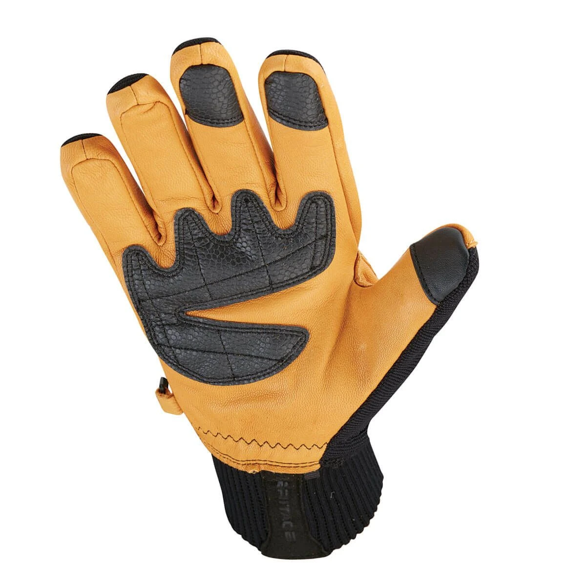 Heritage Winter Work Glove - Black-Tan 4 Heritage Winter Work Glove - Black-Tan - Image 2