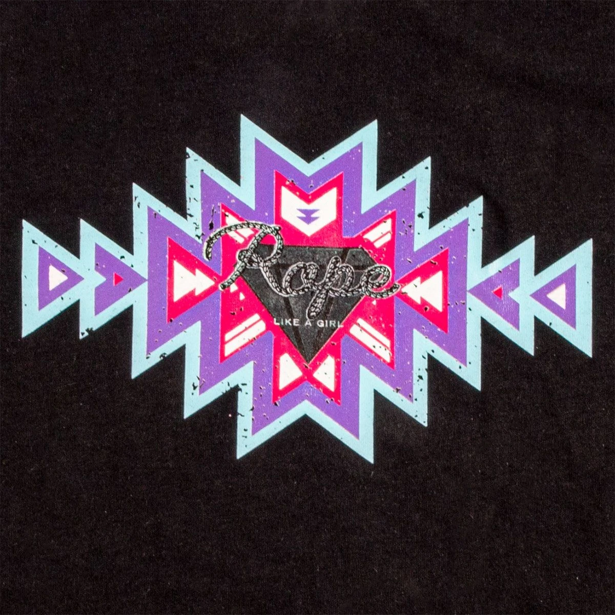 Hooey Rope Like A Girl Youth Tee 4 Hooey Rope Like A Girl Youth Tee - Image 2