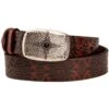 Hooey Brown Aztec Leather Ladies Belt - Thunderbird Buckle -Sports-Equestrian Supplies hwblt009 c1109 bkxths7whaeqt7h6
