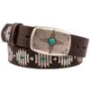 Hooey Aztec Embroidery Leather Ladies Belt 1 Hooey Aztec Embroidery Leather Ladies Belt -Sports-Equestrian Supplies hwblt014 c1109 b70ymdkwe2ejmygc