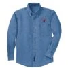 Mens Denim Shirt With Left Chest Embroidered 2 Mens Denim Shirt With Left Chest Embroidered -Sports-Equestrian Supplies j10 e3jolyxkjcid5p6t