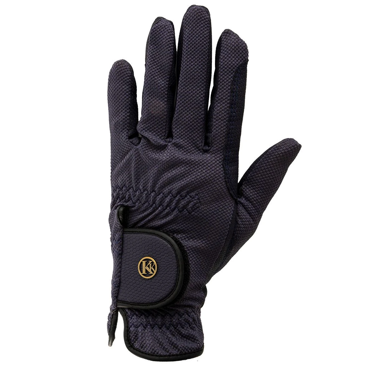 Kunkle Equestrian Premium Mesh Show Glove - Navy Blue 4 Kunkle Equestrian Premium Mesh Show Glove - Navy Blue - Image 2