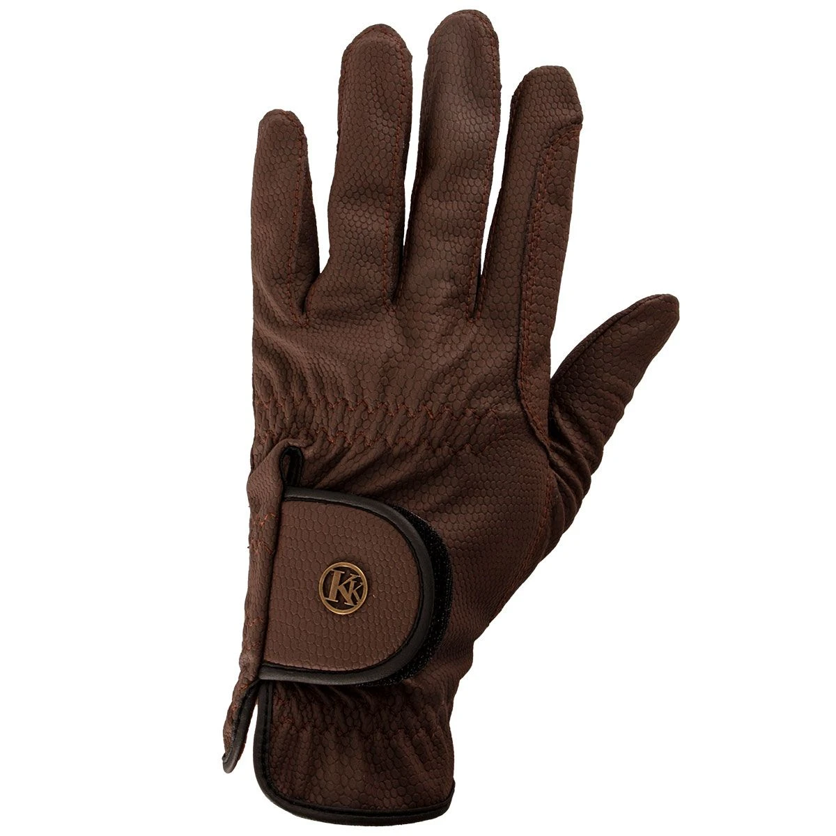 Kunkle Equestrian Premium Show Glove - Brown 4 Kunkle Equestrian Premium Show Glove - Brown - Image 2