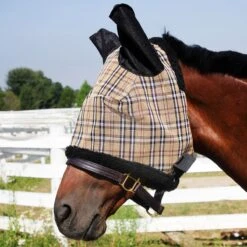 Country Pride Traditional Plaid Fly Mask
