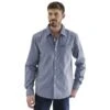 Kimes Ranch Kimes Linville Solid Long Sleeve Mens Western Shirt -Sports-Equestrian Supplies llst s22 c1131