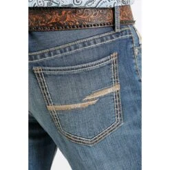 Cinch Ian Dark Stonewash Mens Jeans -Sports-Equestrian Supplies mb57136001 c1131 alt2 mlmmuthmk8lsbpcn