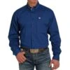 Cinch Blue Mens Western Shirt 2 Cinch Blue Mens Western Shirt -Sports-Equestrian Supplies mtw1105445 c1106