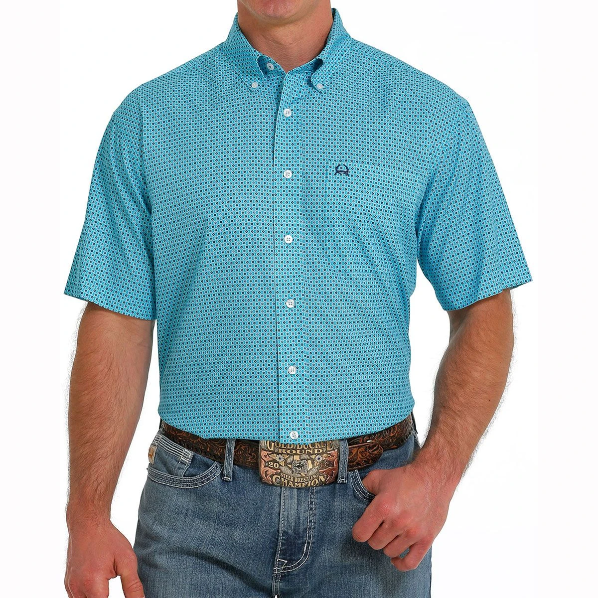Cinch ArenaFlex Short Sleeve Mens Western Shirt 3 Cinch ArenaFlex Short Sleeve Mens Western Shirt